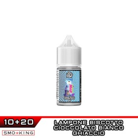 LAMPIONE SUMMER EDITION Mini Shot 10+20 ml MOONSHINE Biscotto Lampone Cioccolato Bianco Ice