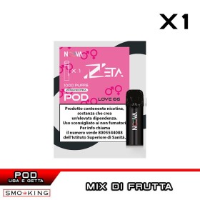 LOVE 66 N.7 ZETA Pod Usa e Getta NOOVA 1 Pezzo Mix di Frutta