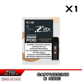 CAPPUCCINO WALNUT N.92 ZETA Pod Usa e Getta NOOVA 1 Pezzo Cappuccino Noci