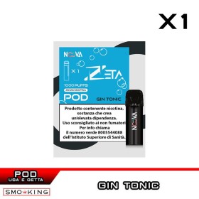 GIN TONIC N.57 ZETA Disposable Pod NOOVA 1 Piece