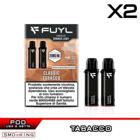 CLASSIC TOBACCO Fuyl Disposable Pod Dinner Lady 2 Pieces