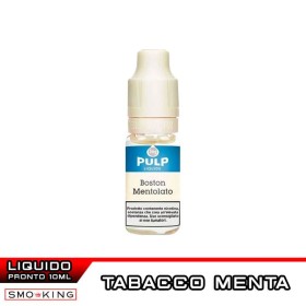 BOSTON MENTOLATO Liquido Pronto Nicotina 10 ml PULP Tabacco Menta