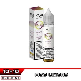 PORTO Aroma Mini Shot 10 ml KIWI Flavors Fico Limone