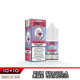 STRAWBERRY DAIQUIRI Spirited Mini Shot 10+10 ml Fantasi Vape Rum Fragola Lime Ice