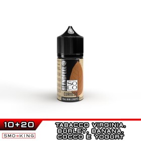 CURIOSO Solo Mini Shot 10+20 ml BLENDFEEL Tabacco Virginia Burley Cocco Banana Yogurt