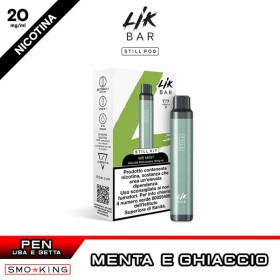 LIK BAR STILL Rechargeable Battery Kit 400mAh + Pod MR MINT Suprem-e
