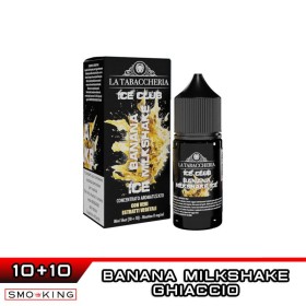 Ice Club BANANA MILKSHAKE ICE Mini Shot 10+10 ml La Tabaccheria Milkshake Banana Ice