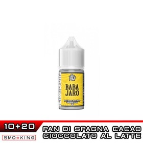 BABAJARO Mini Shot 10+20 ml MOONSHINE Pan di Spagna Cacao Cioccolato al Latte