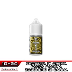 THE ONE Mini Shot 10+20 ml MOONSHINE Crostata di Crema Panna Banana Zucchero di Canna