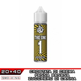 THE ONE Aroma Shot 20 ml MOONSHINE Crostata Crema Panna Banana Zucchero di Canna
