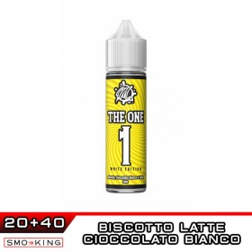 THE ONE WHITE EDITION Aroma Shot 20 ml MOONSHINE Biscotto Latte Cioccolato Bianco