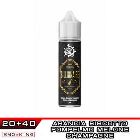 BILLIONAIRE Aroma Shot 20 ml MOONSHINE Arancia Biscotto Pompelmo Melone Champagne