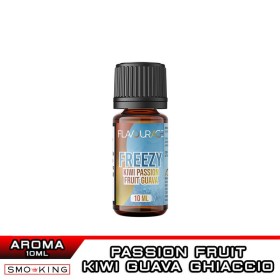 KIWI PASSION FRUIT GUAVA Freezy Aroma Concentrato 10 ml Flavourage Kiwi Frutto della Passione Guava Ice