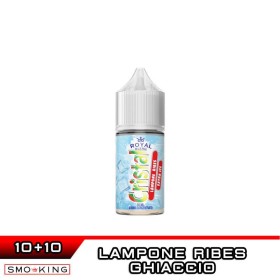 CRISTAL LAMPONE RIBES EXTRA ICE Mini Shot 10+10 ml Royal Blend Lampone Ribes Ice