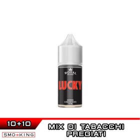 LUCKY Mini Shot 10+10 ml Royal Blend Tabacco Morbido