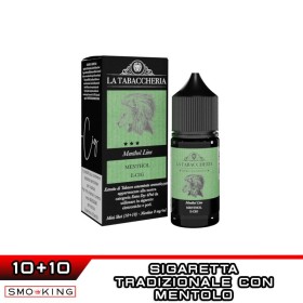 MENTHOL E-CIG Extra Dry 4Pod MENTHOL LINE Mini Shot 10+10 ml La Tabaccheria Tabacco Sigaretta Mentolo