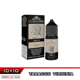 VIRGINIA Extra Dry 4Pod SINGLE LINE Mini Shot 10+10 ml La Tabaccheria Tabacco Virginia