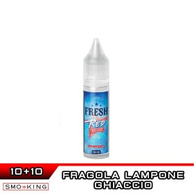 FRESH RED Fresh Mini Shot 10+10 ml ELIQUID FRANCE Fragola Lampone Ice