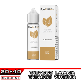 SOMBRERO Aroma Shot 20 ml Flavourage Tabacco Latakia Tabacco Virginia