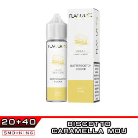 BUTTERSCOTCH COOKIE Aroma Shot 20 ml Flavourage Biscotto Caramella Mou