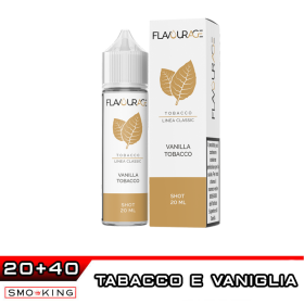 VANILLA TOBACCO Aroma Shot 20 ml Flavourage Tabacco Vaniglia