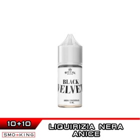 BLACK VELVET Mini Shot 10+10 ml Royal Blend Liquirizia
