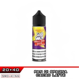 CHOCOLATE SNACK Aroma Shot 20 ml GOLDWAVE Cacao Latte Pan di Spagna