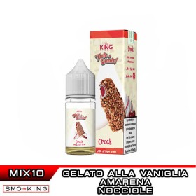 TALE & QUALE Crock Mix&Vape 10+10 ml King Liquid Gelato Vaniglia Amarena Nocciola