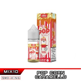 POP STAR Mix&Vape 10+10 ml King Liquid Pop Corn Caramello