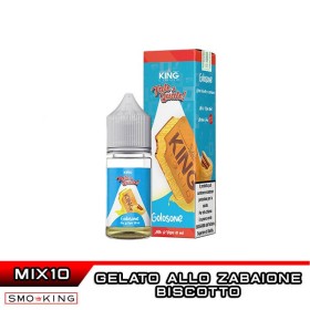 TALE & QUALE Golosone Mix&Vape 10+10 ml King Liquid Gelato Vaniglia Amarena Nocciola