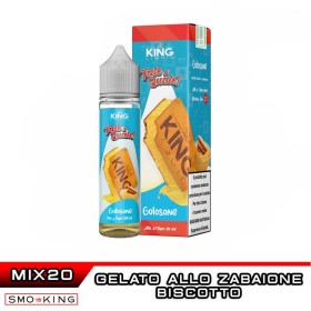 TALE & QUALE Golosone Mix&Vape 20 ml King Liquid Gelato Zabaione Biscotto