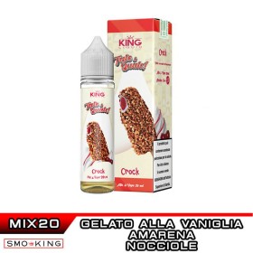 TALE & QUALE Crock Mix&Vape 20 ml King Liquid Gelato Vaniglia Amarena Nocciola