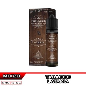 LATAKIA Tabacco Lento Mix&Vape 20 ml King Liquid Tabacco Latakia