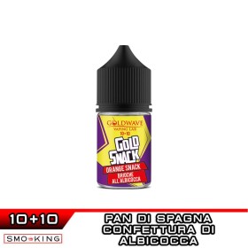ORANGE SNACK Mini Shot 10+10 ml Goldwave Albicocca Pan di Spagna