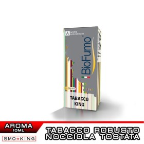 KING Aroma Concentrato 10 ml Biofumo Tabacco robusto Nocciola