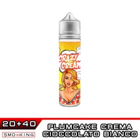 CRAZY CREAM Aroma Shot 20 ml DR JUICE Lab Plumcake Cioccolato Bianco Crema