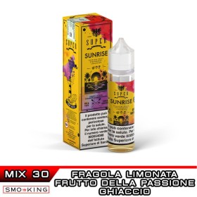 SUNRISE Mix&Vape 30 ml Super Flavor Frutto della Passione Fragola Limonata Ice