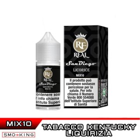 SAN DIEGO LICORICE Mix&Vape 10+10 REAL Farma Tabacco Kentucky Liquirizia