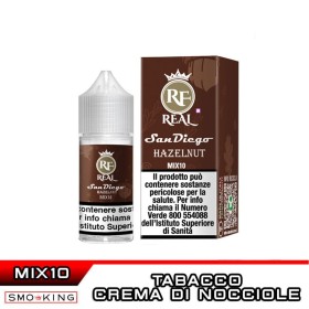 SAN DIEGO HAZELNUT Mix&Vape 10+10 REAL Farma Tabacco Kentucky Crema Nocciola