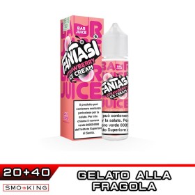 STRAWBERRY ICE CREAM Bar Juice Aroma Shot 20 ml Fantasi Vape