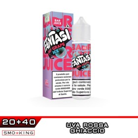 RED GRAPE ICE Bar Juice Aroma Shot 20 ml Fantasi Vape
