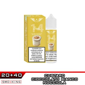 DAVID Classic Aroma Shot 20 ml HOLY VAPE Custard Cioccolato Bianco Nocciola