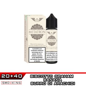 METATRON Premium Aroma Shot 20 ml HOLY VAPE Graham Cracker Banana Burro d'Arachidi