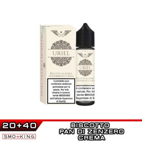 URIEL Premium Aroma Shot 20 ml HOLY VAPE Biscotto al Burro Pan di Zenzero Crema