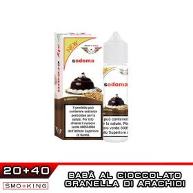 SODOMA Holy Cream Aroma Shot 20 ml HOLY VAPE Babà Cioccolato Granella di Arachidi