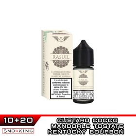RASUIL Premium Mini Shot 10+20 ml HOLY VAPE Custard Mandorla Cocco Kentucky Bourbon