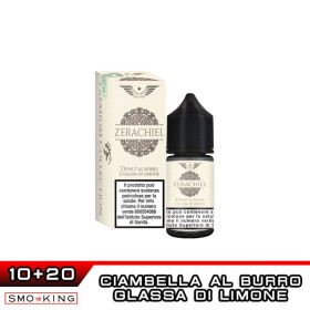 ZERACHIEL Premium Mini Shot 10+20 ml HOLY VAPE Ciambella al Burro Glassa Limone