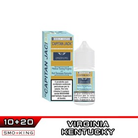 CAPITAN JACK Tobacco Mini Shot 10+20 ml HOLY VAPE Virginia Kentucky