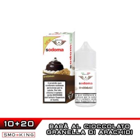 SODOMA Holy Cream Mini Shot 10+20 ml HOLY VAPE Babà Cioccolato Granella di Arachidi