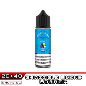 SOLARE Fresh Selection Aroma Shot 20 ml GOLDWAVE Ghiacciolo Limone Liquirizia
